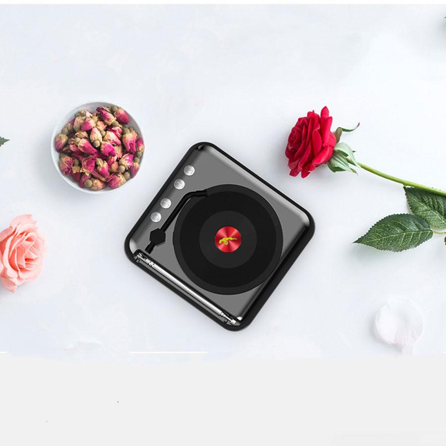 Portable Vinyl Record Player With Speakers