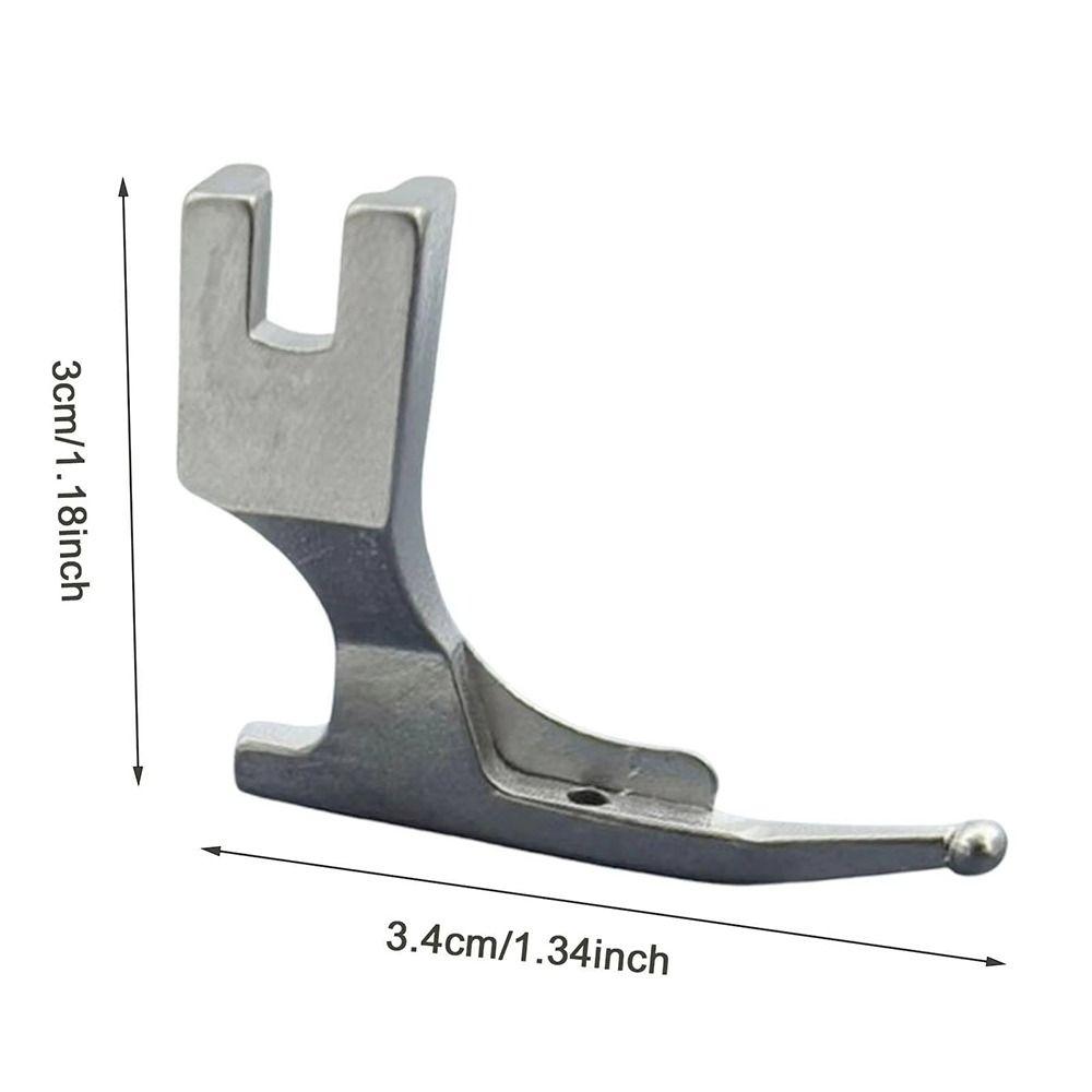 Stahlperlen-Pailletten-Nähfuß Einfach zu bedienender Pailletten-Spezial-Nähfuß ohne Perlen Kein Hammern von Perlen Feststehender Nähfuß