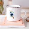 Alphabet Flower Letter Mug Coffee Cup Cold Coffee Cups Funny Mugs Cup for Tea Drinkware Rare Beer Travel Cute Original Unusual
