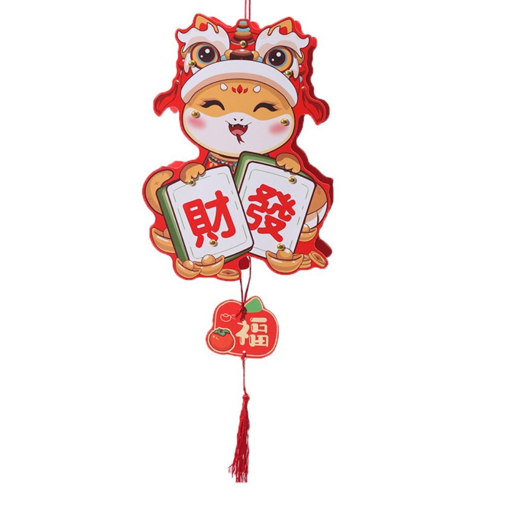 

DIY Snake Portable Lantern Vintage New Year Luminous Lantern Mid-Autumn Festival Style 11