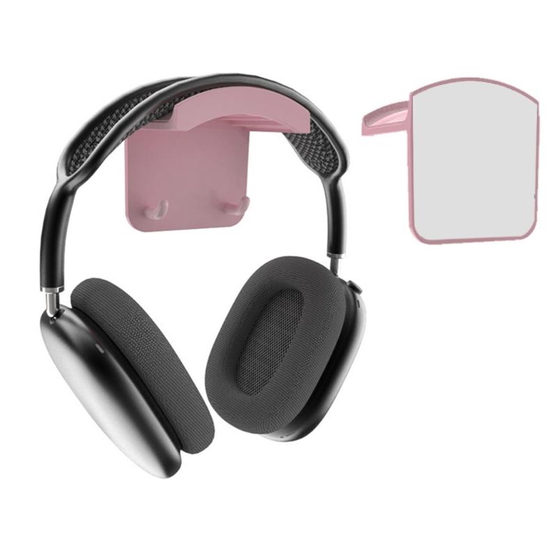 Kopfhörerhalter Halter Wandmontage, Headset-Haken unter dem Schreibtisch, Universeller Klebeständer Gaming-Kopfhörer Ohrhörer