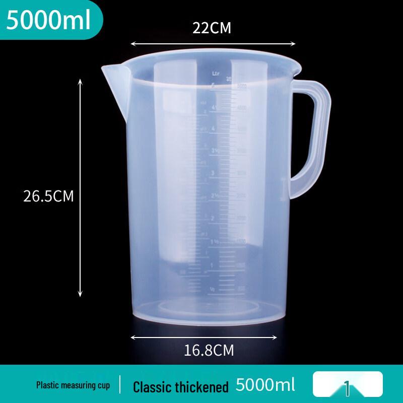 ZISIZ Food-Grade Plastic Measuring Cup