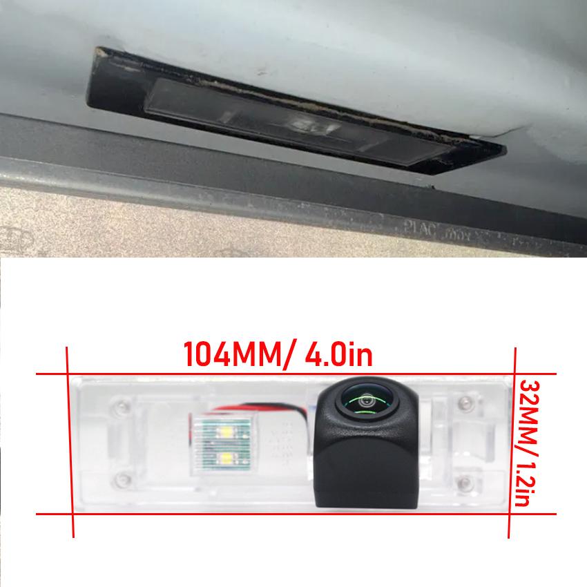 HD Rear Camera For MINI Convertible F57 R57 Cooper Dynamic Trajectory Night Vision Backup Reversing Camera License Plate Camera