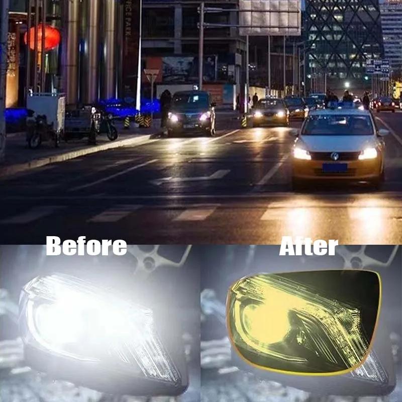 Pochromic Night Vision Glasses Goggles Shaeds for Men Women Night Driving Fit Over Glasses UV Protection Sunglasses