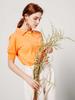 AYIHOLIC CASHMERE Wide Rib Polo Knit