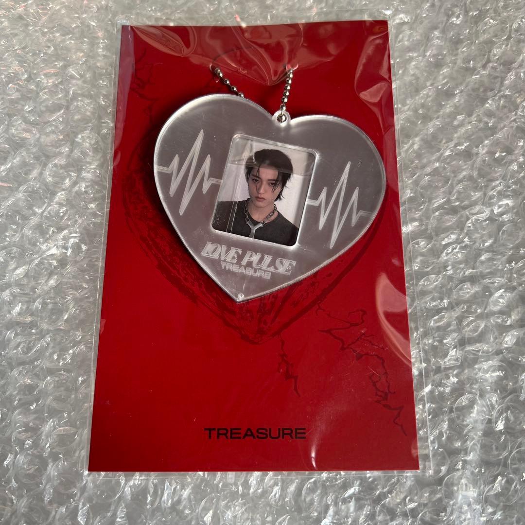 [USED] treasure LOVE PULSE MD Mirror Photo Key Ring Haruto