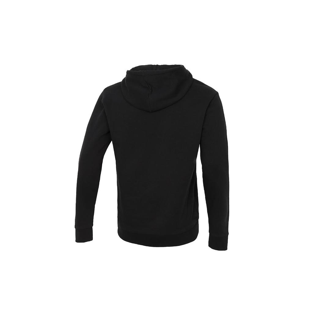 Adidas Originals Trefoil Gold Logo Hoodie Sweatshirt Men Tops Black GP0932