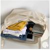 Candy-colored Letter Single-shoulder Canvas Tote Bag