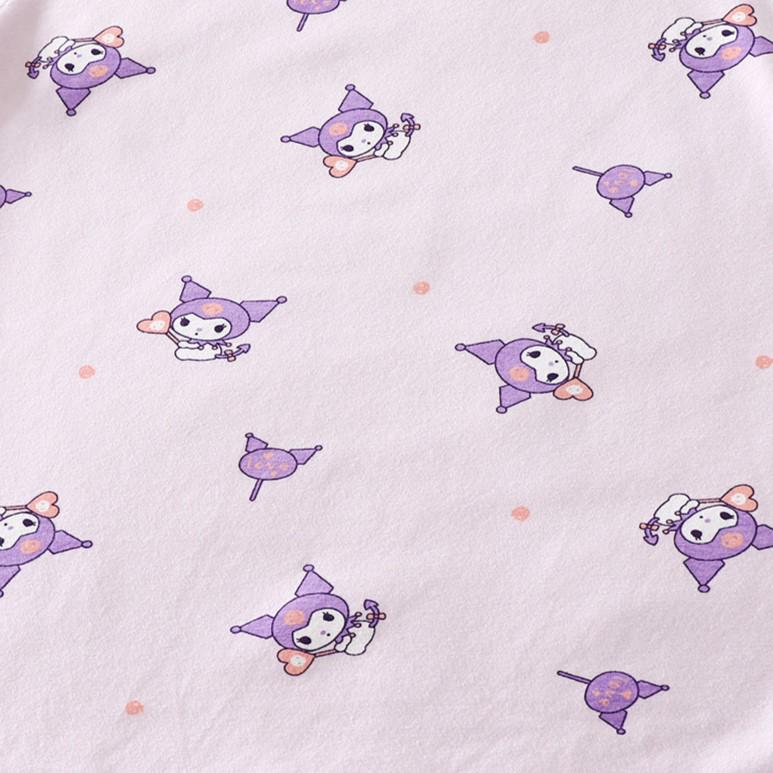 Kids' Autumn Lycra Cotton Pants Set: High-Elastic, Cartoon Print, Soft & Skin-Friendly Home Wear.