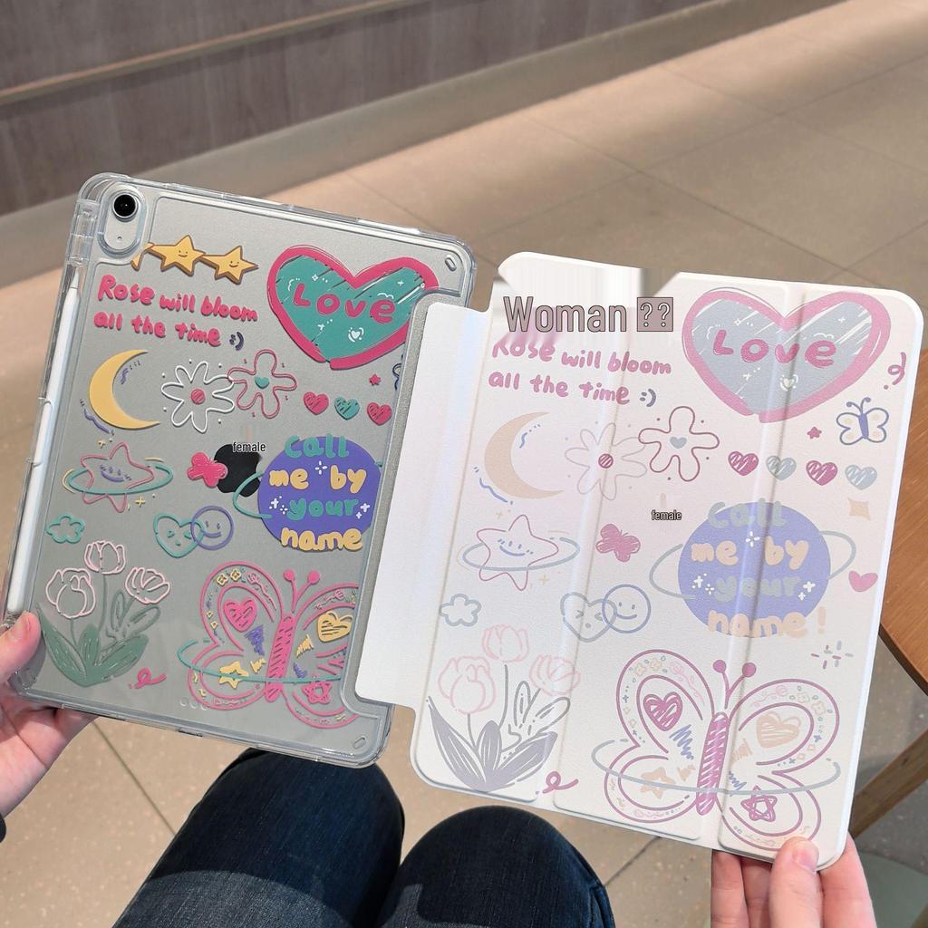 Huawei MatePad 11.5S Acrylic Protective Case with Pen Slot & Xiaomi Tablet 8 Protective Shell