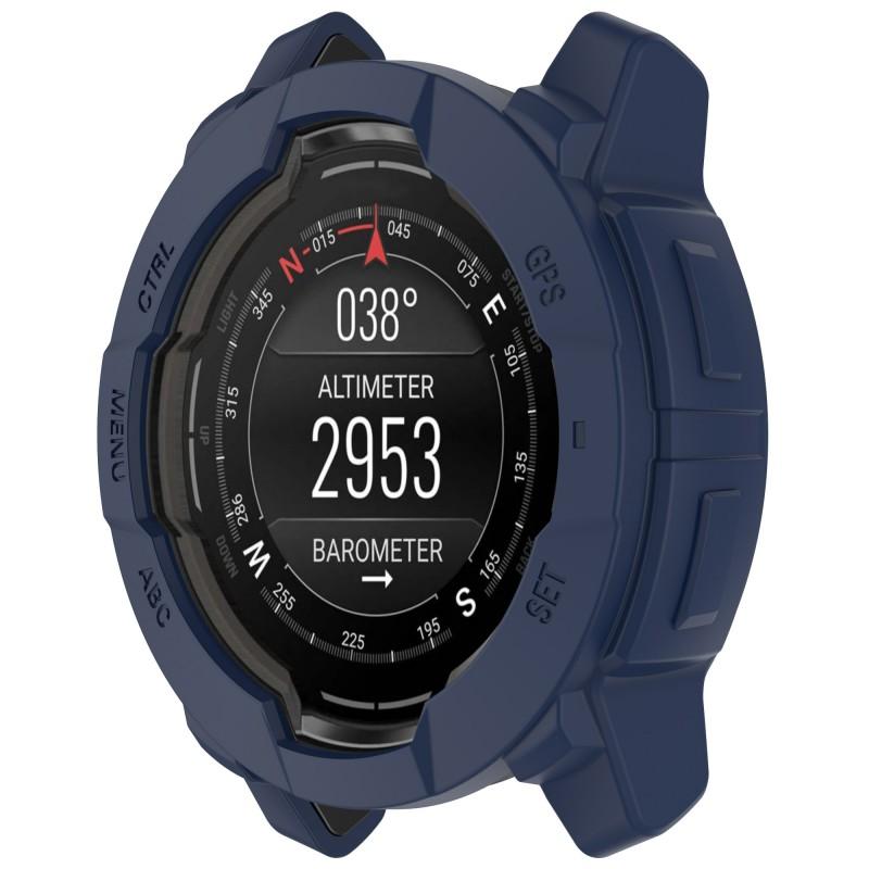 Soft Silicone Case for Garmin Instinct 3 50mm 45mm Smart Watch Hollow Cover Protector Shell for Instinct3 50mm 45mm Accessories 7