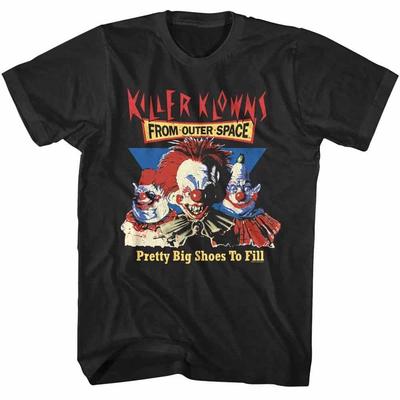 Killer Klowns Sehr Große Schuhe Herren T-Shirt