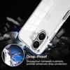 360° Kompletní ochrana těla Průhledné pouzdro Pro iPhone 17 Air 16 16E 15 14 13 12 Mini 11 Pro Max Plus Oboustranný nárazníkový kryt