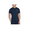 Barbour Solid Casual Crew Neck Short Sleeve T-Shirt Men Tops Navy-Blue MTS0555NY91