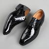British Designer New Men's Brown Black Lace Up Brogues Oxford Shoes Male Luxury Formal Wedding Prom Dress Homecoming Footwear