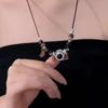 Vintage Brown Camera Pendant Necklace 2026 Simple Fashion Women Men Adjustable Sweater Chain Punk Jewelry Accessories