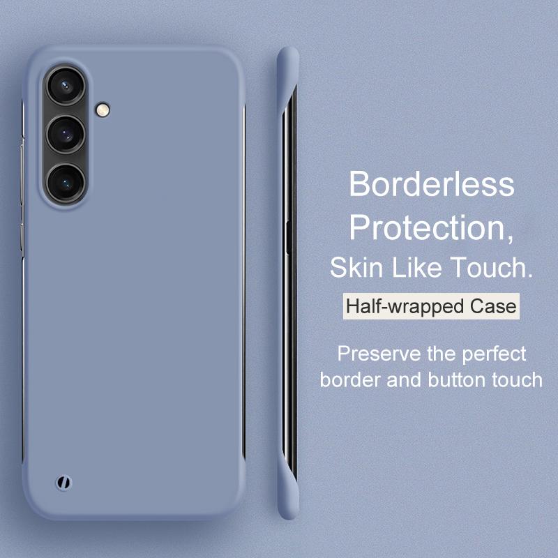 Borderless Candy Color Hard PC Case For Samsung Galaxy S26 Ultra S25FE S24 S23 S21FE S22 Ultra-Thin Matte Cover
