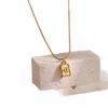18K Gold Minimalist Butterfly Pendant Necklace - Durable and Versatile