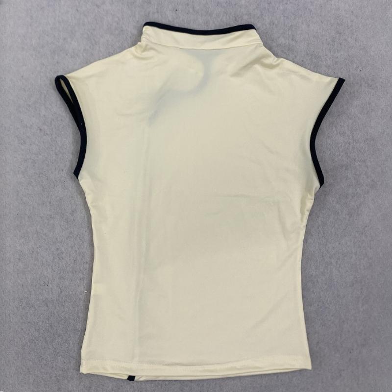 European and American Summer Retro Chinese Style Niche Buckle Women's Slim Fit Cheongsam Collar Top