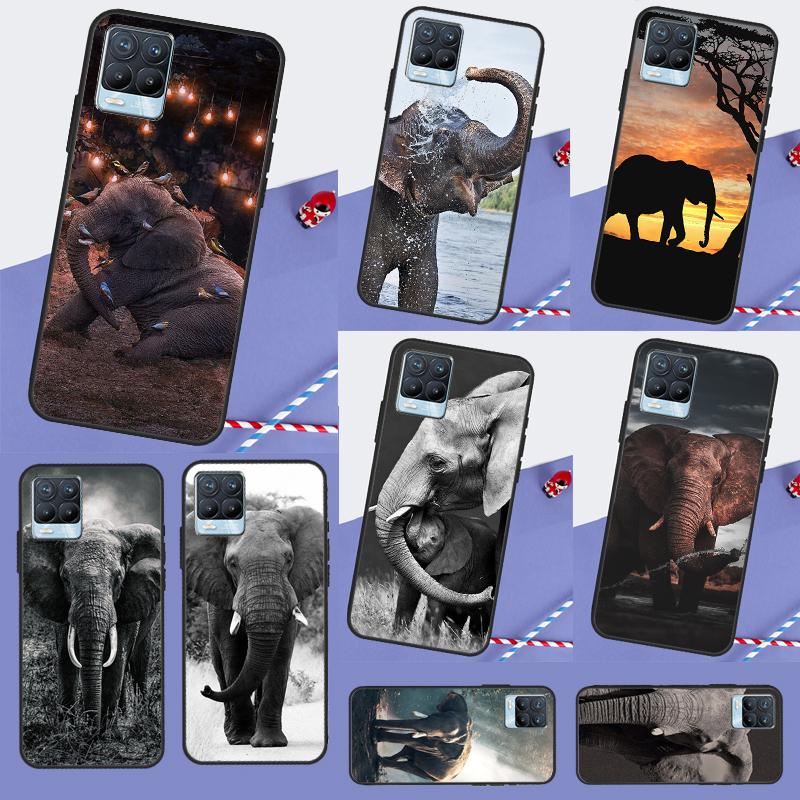 Indian Animal Elephant For Realme C75 C67 C61 C55 C53 C51 C21Y C25S GT 7 5 6 Pro GT 6T 10 11 12 13 14 Pro Plus Case
