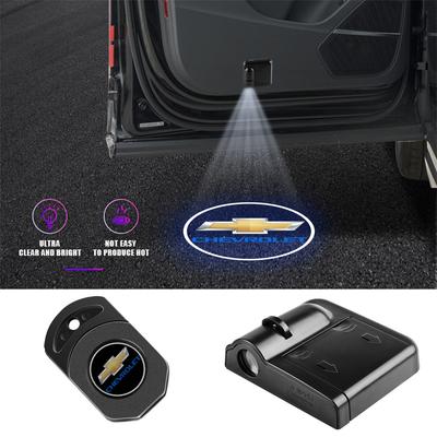 1/2 Stück Auto Tür LED Licht Willkommenslampe Kabelloser Laserprojektor für Cruze Lacetti Sonic Spark Sail Aveo T250 Orlando