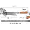 8 Inch Kiritsuke Knife 9-layers Clad Steel 10Cr15CoMov Blade Wood Handle Chef Slicing Vegetables Cleaver Meat Kitchen Knives