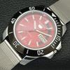 MĘSKI ODNOWIONY SEIKO 5 JAPAN 6309A AUTOMATYCZNY CZERWONY ZEGAREK NA RĘKĘ a426508-2