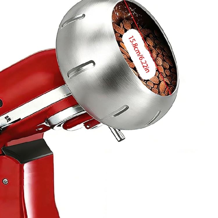 Roestvrijstalen Coating Tool Snoep Smelt Opzetstuk Geschikt voor 4.5QT en 5QT Mixers Geweldig voor Zelfgemaakte Desserts