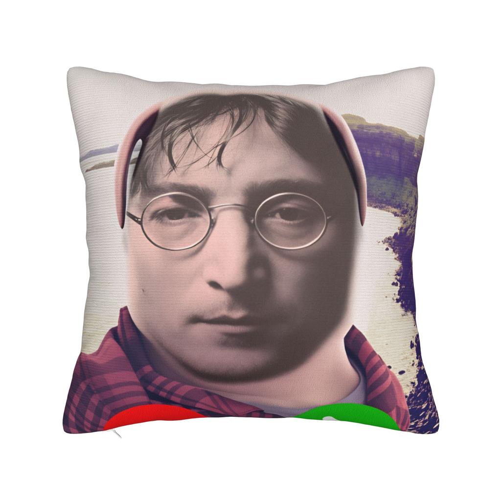John Pork Is Calling Pillow Cover Square Cushion Cover Funny Pillow Case For Living Room Sofa