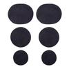 6pcs/set shoe repair Patch Stickers Heel Wear Anti-wear round patch Sneakers Repair Patches Shoe Mesh Repair Toe Holes Patches