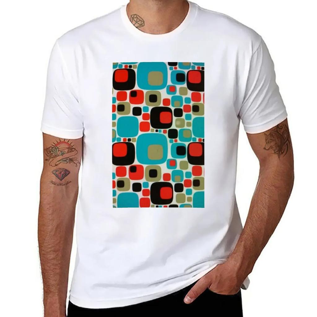 50,s Mod T-Shirt korean fashion customs new edition kawaii clothes mens champion t shirts