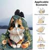 1pc Little Orange Cat Blanket  Soft Throw for Home Decor, Living Room, Travel, Camping, Car Blankets, Beach