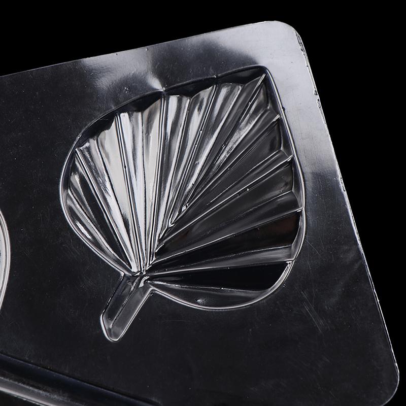 3D Palm Spear Leaf Chocolate Mold Pet Fondant Royal Cream Mould Diy Sugarcraft Cake Decorating Tools Kitchen Baking Accessories