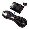 Car Horn Relay Wiring Harness Kit and Horn Push Button with 3 Meters Wire for Car Truck Grille Mount Blast Tone Horns