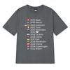 Eurovision 2025 Host Cities Music T shirt Men Women Trend Y2k Oversized short sleeve T-shirts Unisex 100% Cotton clothing Tops