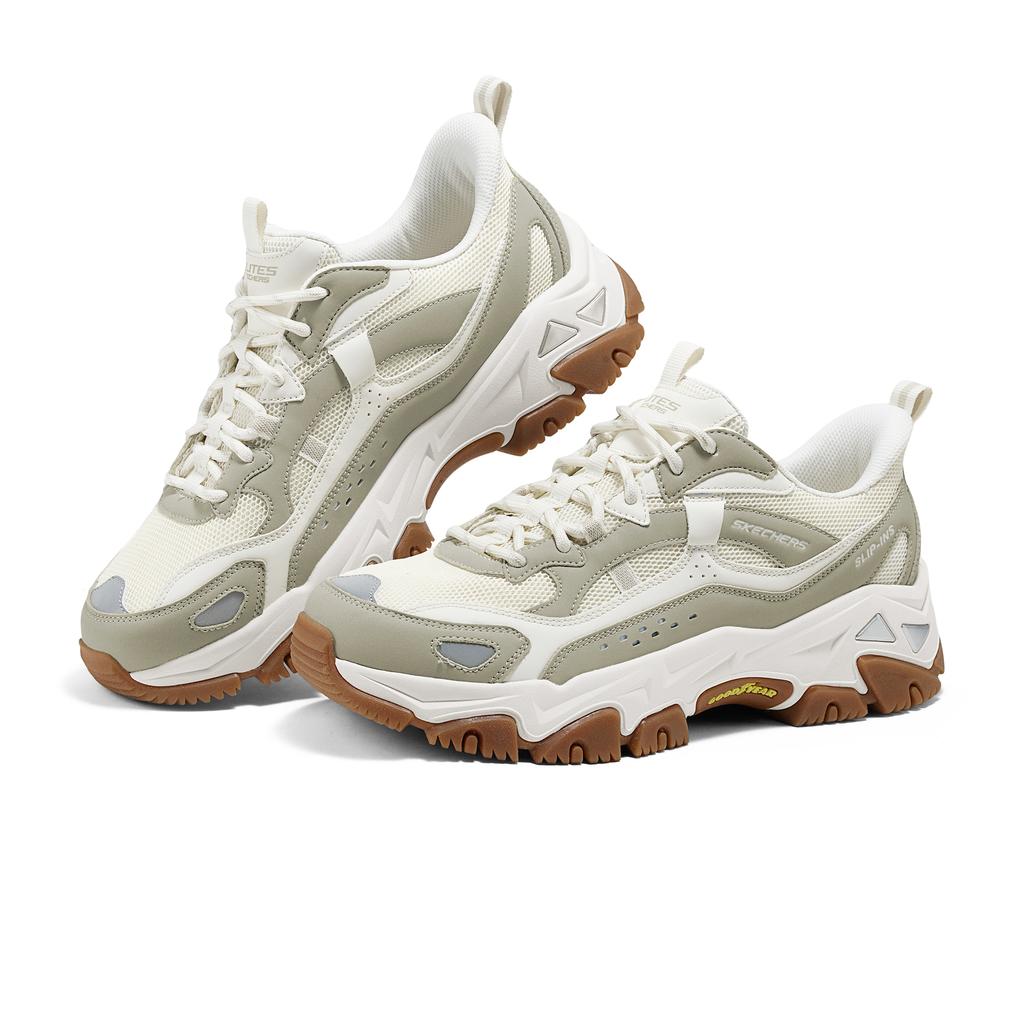 Skechers Cloudland Slip-On Shoes Easy To Wear Outdoor Fashion Lightweight Cushioning Sports Hiking Men sneaker Off-White 237719-OFWT