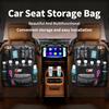 Car SeatBack Organizer Trunk Storage Bag Tools Stowing Pocket For Jaguar XF XJ XFR XKR X-Type F-Pace I-Pace S-Type F-Type SS2