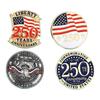 4x USA 250TH Anniversary Pins Commemorative Badges for Backpack Bag Hats