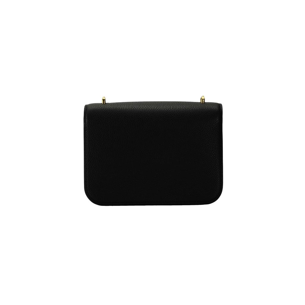 Tory Burch Eleanor Double T Logo Flap Magnetic Closure Crossbody Shoulder Bag Women Bags Black 155671-001