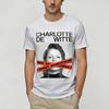 Charlotte De Witte T Shirt Summer Cotton TShirts For Couple Leisure Custom Logo Tee Shirt ShortSleeved Streetwear Tees