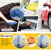 Round Waxing Car Washing Sponge Block Crystal Plating Polishing Cleaning Tool Waxing