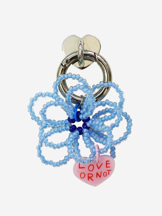 

Love or not Sky Flower Beads Keyirng&Tok Sky