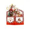 1Pc Paper Vintage Holiday Greeting Card DIY Festive Party Invitation 3D Greeting Card Christmas Card Holiday Greeting Card
