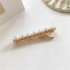 Mori Style Minimalist Korean Alloy Pearl Duckbill Hair Clip