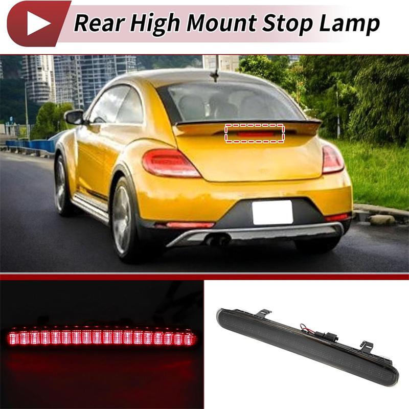 For Vw Beetle 2012 2013 2014 2015 2016 2017 2019 High Mount Led Car Rear Brake Light Lamp Rear Tail Third Brake Light 5C5945097B