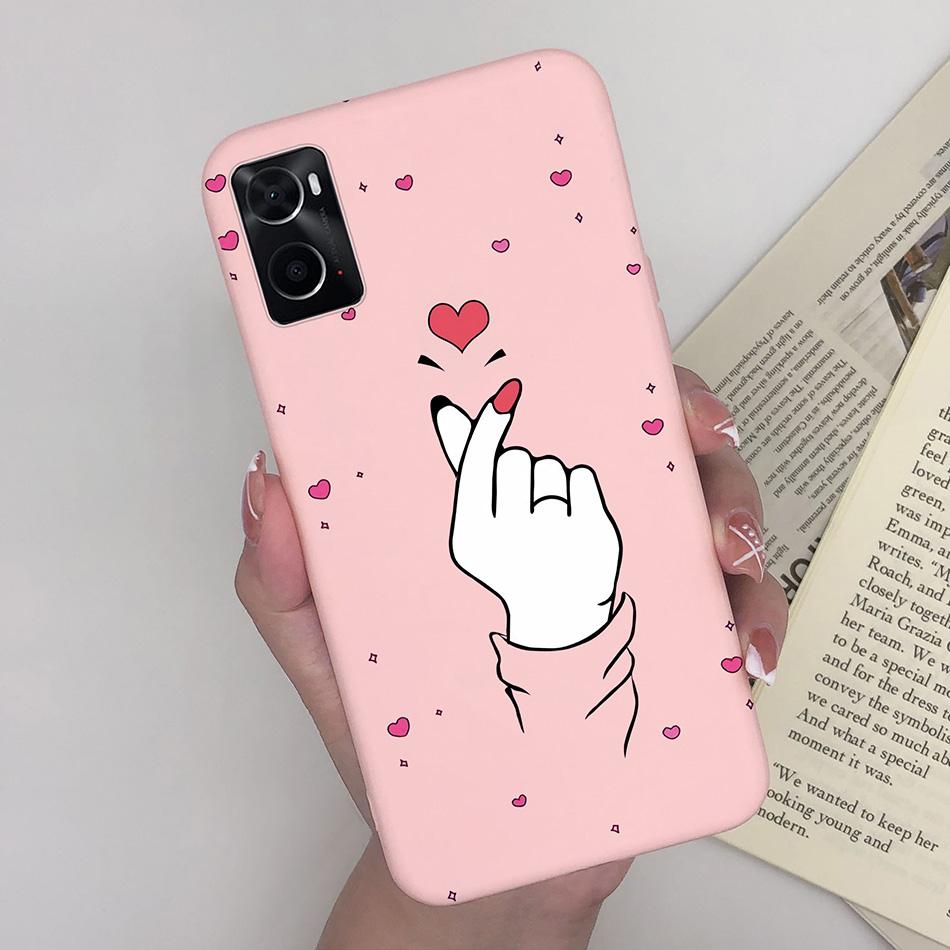 Phone Case For Oppo A96 A97 Cat Monster Soft Matte Silicone Anti Drop Back Cover For Oppo A 96 97 OppoA96 Bumper Funda Coque Bag