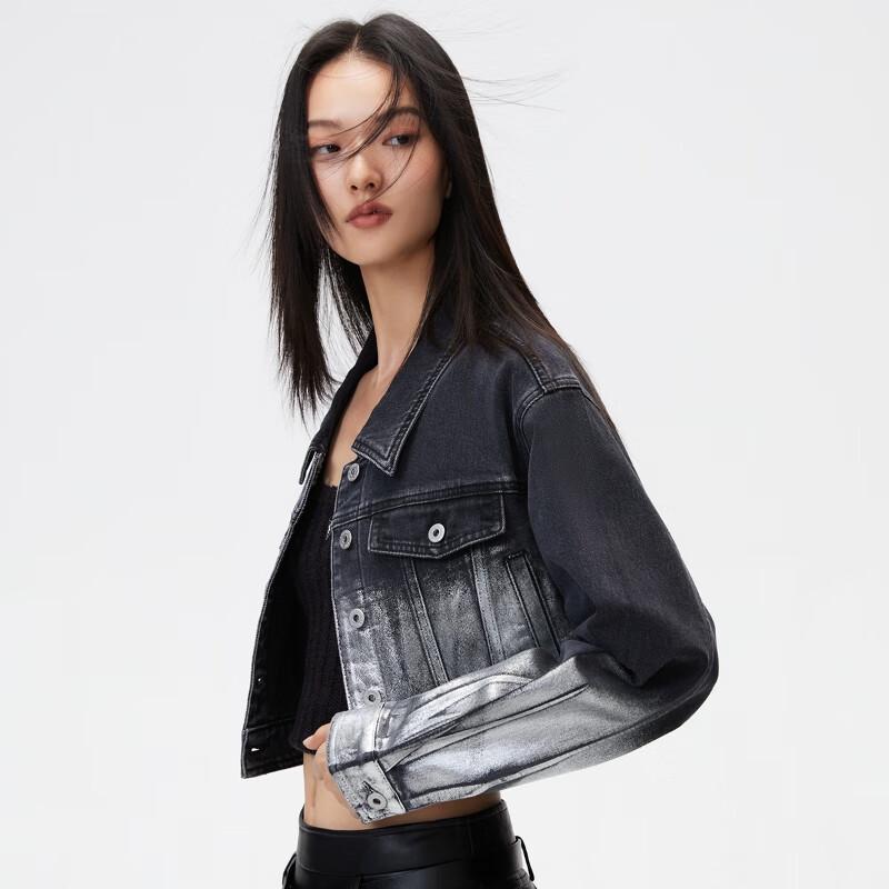 Only Women's 2024 Spring Casual Loose Denim Jacket