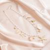 Hot Selling Monolayer Starfish Shell Pendant Hollow Out Alloy Waist Chain Beach Bikini Body Chain