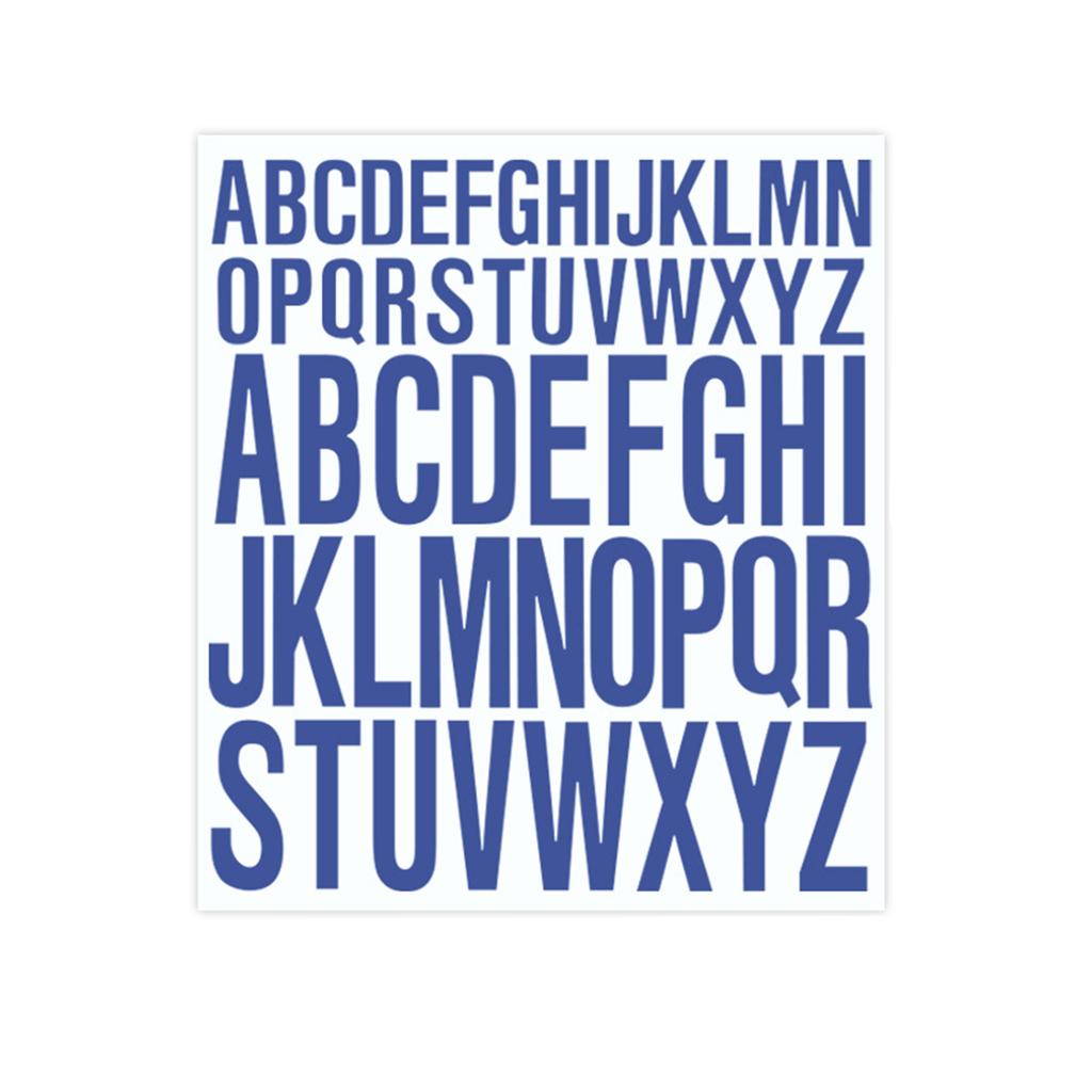 Waterproof DIY English Letter Stickers, Hand Account File Labels, Oil And Scratch Resistant PVC Stickers, Colored English Labels