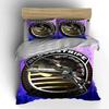 Bloodstripe Squadron Spaceship Bedding Duvet Cover Set Duvet Cover Pillowcases  (1*Duvet Cover 2*Pillowcases, without duvet insert)